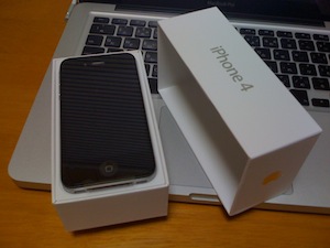 買っちゃったiPhone4